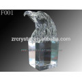 Cristal sculpté à la main lion en cristal animal
